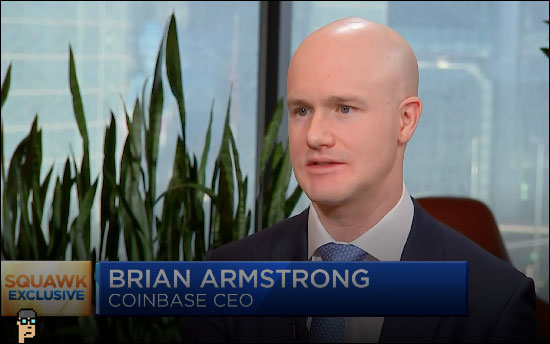 Coinbase CEO Brian Armstrong