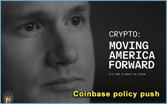 Policy push by Coinbase