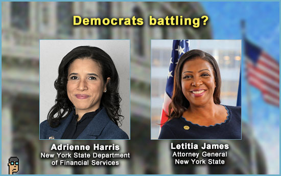 Democrats battling?