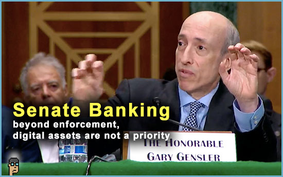 Chair Gensler and Senate Banking