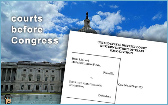 courts before Congress