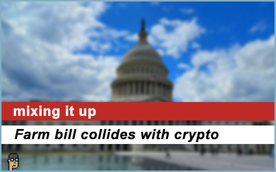 Farm bill and cryptop