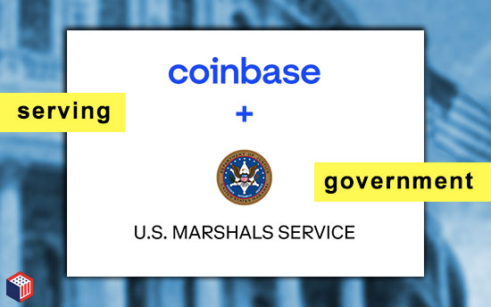Coinbase and US Marshals Service