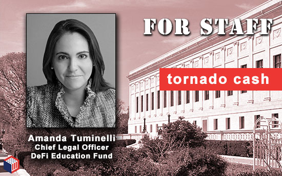 for staff: tornado cash