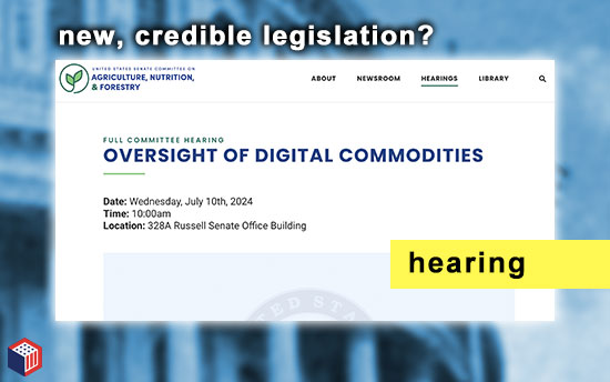 CFTC and legislation